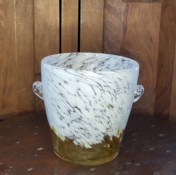 Murano Glass Bucket - Picture 3 of 11